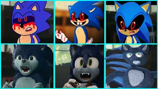 Sonic The Hedgehog Movie - Sonic EXE VS Werehog Uh Meow All Designs Compilation 2