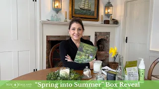 Unboxing the Spring into summer garden tea party box by New England Fine Living