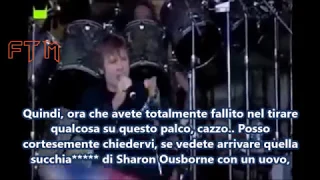 Bruce Dickinson contro Sharon Osbourne! (2007) SUB-ITA