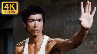 The Way Of The Dragon - Bruce Lee 4k Nunchucks Back Alley Fight Scene