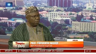 Iyorwuese Hagher Faults Nigeria's Policical Structure Pt 2 | Sunrise Daily |