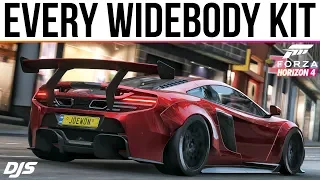 Forza Horizon 4 - ALL 40 Widebody Cars In Forza Horizon 4