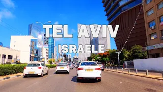 Tel Aviv, Israel - Driving Tour 4K