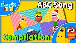 [Larva KIDS] ABC Song  - English - Larva KIDS Alphabet song - and another Songs