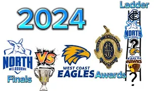 MY 2024 Ladder prediction + finals and awards