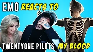 Emo Reacts to Twenty One Pilots "My Blood" Music Video with Girlfriend