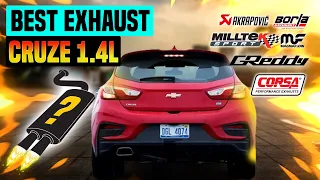 Chevrolet Cruze Exhaust Sound 1.4L 🔥 Turbo,Acceleration,Upgrade,Modified,Review,Flowmaster,Borla+