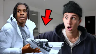 I Surprised Polo G with Custom Shoes