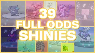 [LIVE] 39 Full Odds Shinies of 2021 - Shiny Compilation!