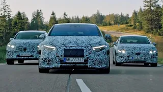 Mercedes EQ Models EQS, EQS SUV & EQE - final TESTING on the road