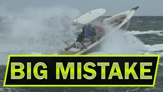 FORECAST ERROR LEADS TO BIG MISTAKE | ROUGH SEAS | Boats at Jupiter Inlet