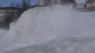 Rhine falls || Roaring Water Sound || Switzerland