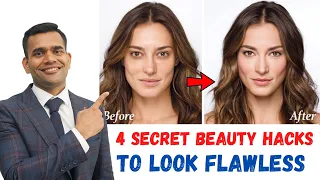 4 Secret Beauty Hacks To Look Flawless | 4 Simple Beauty Hacks