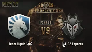 Team Liquid vs G2 Esports (MSI FINALS 하이라이트/19.05.19)[2019 MSI]