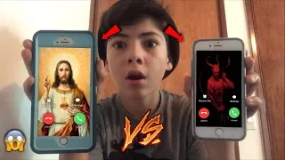 CALLING JESUS AND THE DEVIL AT 3:00 AM!! THEY HAD AN ARGUMENT OMG!!