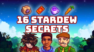 16 Stardew 1.6 Secrets