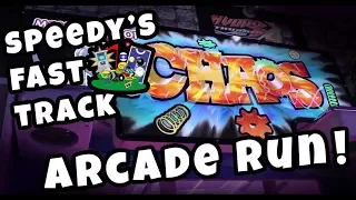 DCG's 1ST VIDEO! Arcade Run at Speedy's Fast Track