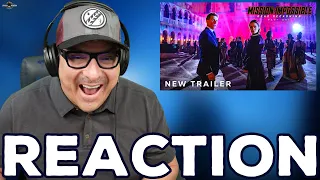 MISSION IMPOSSIBLE 7 DEAD RECKONING OFFICIAL TRAILER 2 - TRAILER REACTION!! | Tom Cruise