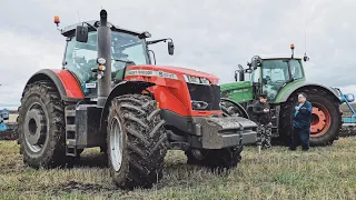 FENDT И MASSEY FERGUSON В ПАРЕ НА ПАХОТЕ