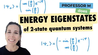 2-state quantum systems: energy eigenstates