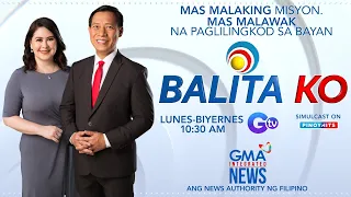 Balita Ko Livestream: November 3, 2023 - Replay