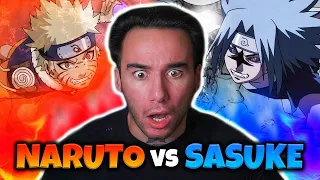 NARUTO vs SASUKE (REACTION)