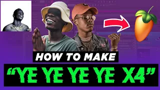 How To Make "Ye x4" by Blxckie & Nasty C on FL Studio 20