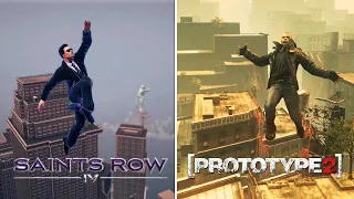 Saints Row 4 vs Prototype 2 Comparison