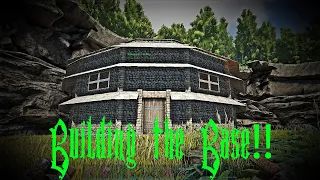 Building Our Permanent Base!!! Ark: Survival Evolved The Island Ep. 8