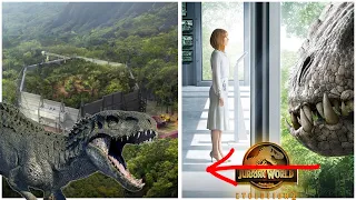 MOVIE vs CONCEPT ART | Indominus REX Paddock | Jurassic World Evolution 2