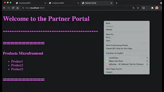 Microfrontends With Module Federation  Shared Modules: Add React to Events MFE