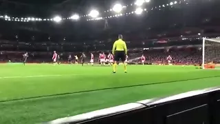 Aleksandr Golovin Amazing Free Kick Goal - Arsenal v CSKA