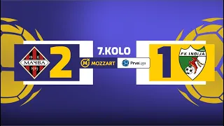 Mozzart Bet Prva liga Srbije 2023/24 - 7.Kolo: MAČVA – INĐIJA TOYO TIRES 2:1 (1:0)