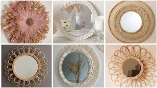 10 افكار ✨عندك مرايا وكرتون اصنعي ديكورات راقية لزينة بيتك بأقل تكلفة #diy #decor #ideas#handmade