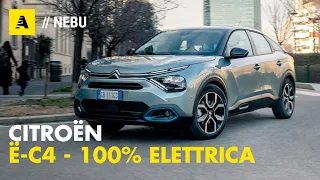 CITROËN Ë-C4 | La 100% elettrica è la migliore da guidare ed è economica.