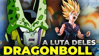 Gohan x Cell Luta  Dublado em Português Dragon