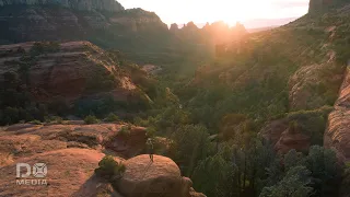 Red Rock of Sedona Arizona Drone Footage in 4K