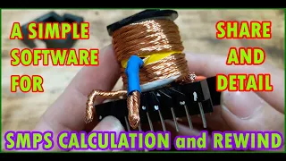 Ferrite Transformer Turns Calculation and Rewind Transformer | 500W SMPS Short Circuit Protect