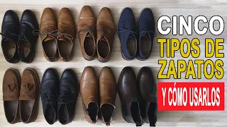 5 Tipos de Zapatos para Varones | Clases de Zapatos