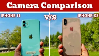 iPhone 11 VS iPhone XS Camera Comparison in 2023🔥| Detailed Camera Test in Hindi⚡️