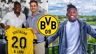 TORJÄGER! DER ITALIENER RAFAEL LEÃO PRÄSENTIERT SICH HEUTE ALS NEUZUGANG VON BORUSSIA!BORUSSIA HEUTE