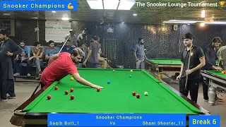 2nd Frame | Saqib Butt Vs Shani Shooter  | Snooker 2023 Champion 🏆 #snooker #frame #tournament #5k