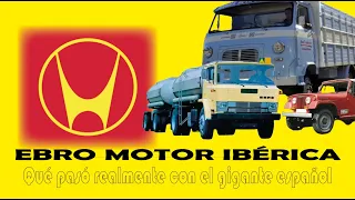 Ebro Motor Ibérica. Que pasó realmente con la marca.