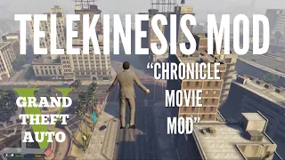 GTA V Mods | Telekinesis Powers!! “Chronicle Movie Mod” (GTA V Mods Gameplay)