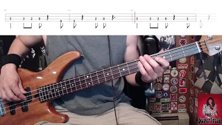 Super Freak by Rick James - Bass Cover with Tabs Play-Along