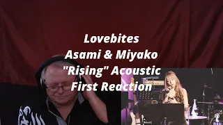 Lovebites - Asami and Miyako - "Rising" Acoustic Version - First Reaction