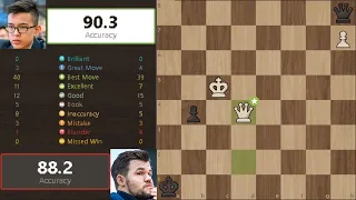 Nodirbek Abdusattorov Vs Magnus Carlsen | Round 10 | FIDE World Rapid Chess Championship 2021