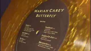 Mariah Carey - Butterfly (Gold vinyl Unboxing)