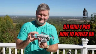 How to Power On DJI Mini 4 Pro