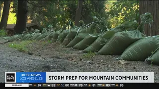 San Bernardino mountain communities prepare for tropical storm